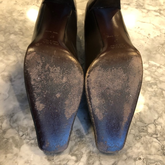 Prada Espresso Brown Heels - Picture 7 of 12